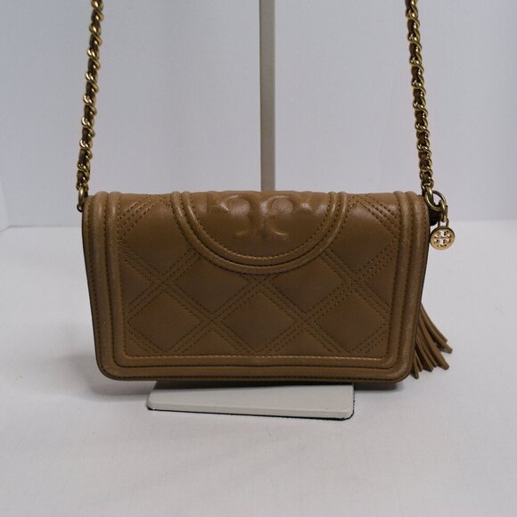 Tory Burch Fleming Soft Glazed Wallet Crossbody Bag/Purse | PRELOVED 🤎👜 - Picture 4 of 16